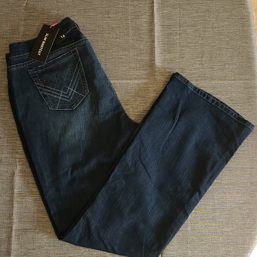 Torrid Denis slim bootcut jeans